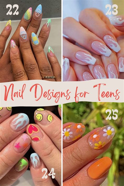 teenage nails|teen girl nails.